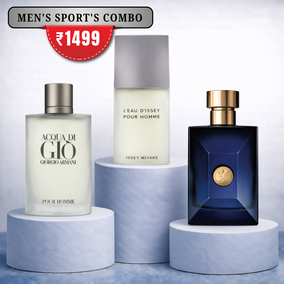 Men's Sport's Combo 3 X 50ml