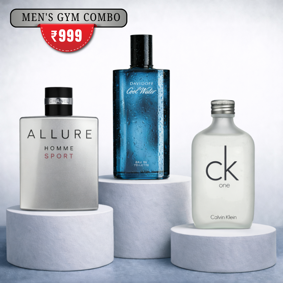 Men's Gym Combo  - 3 x 30ml