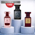 Trial pack of Tom Ford 50ml X 3 Combo For Unisex .