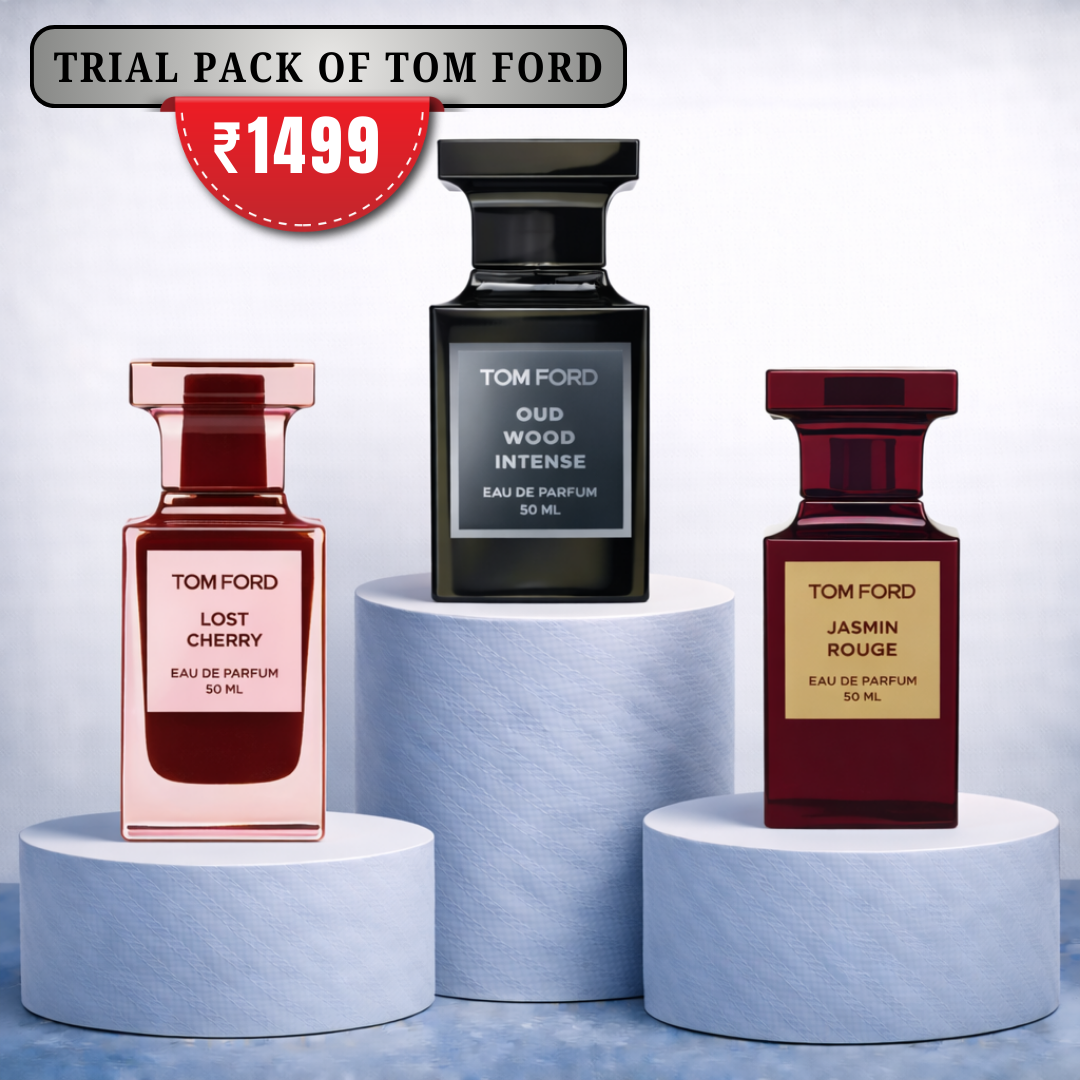Trial pack of Tom Ford 50ml X 3 Combo For Unisex .