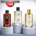Trial pack of Mancera 50ml X 3 Combo for Men.