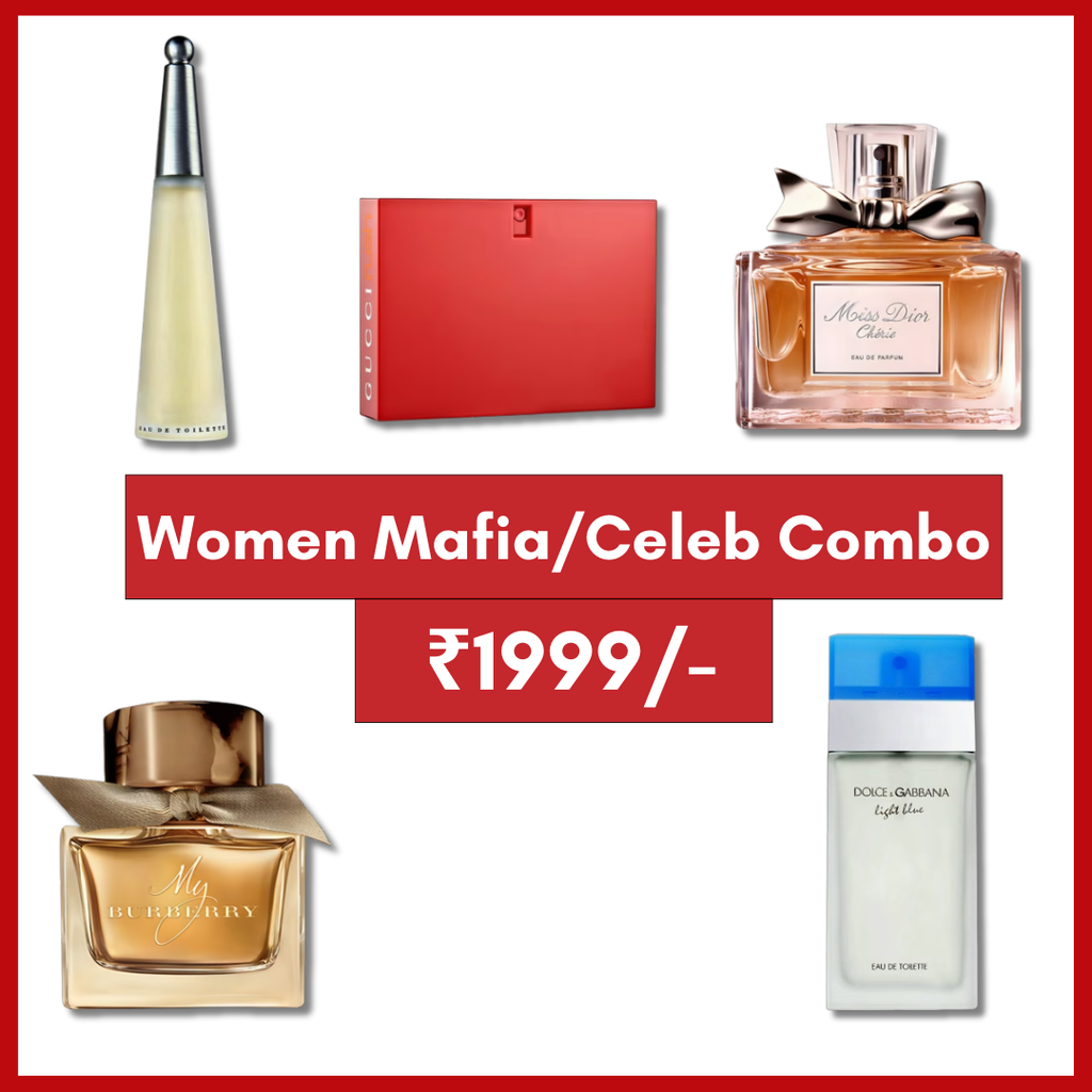 Women’s Mafia/Celeb Combo 30ml x 5Perfumes