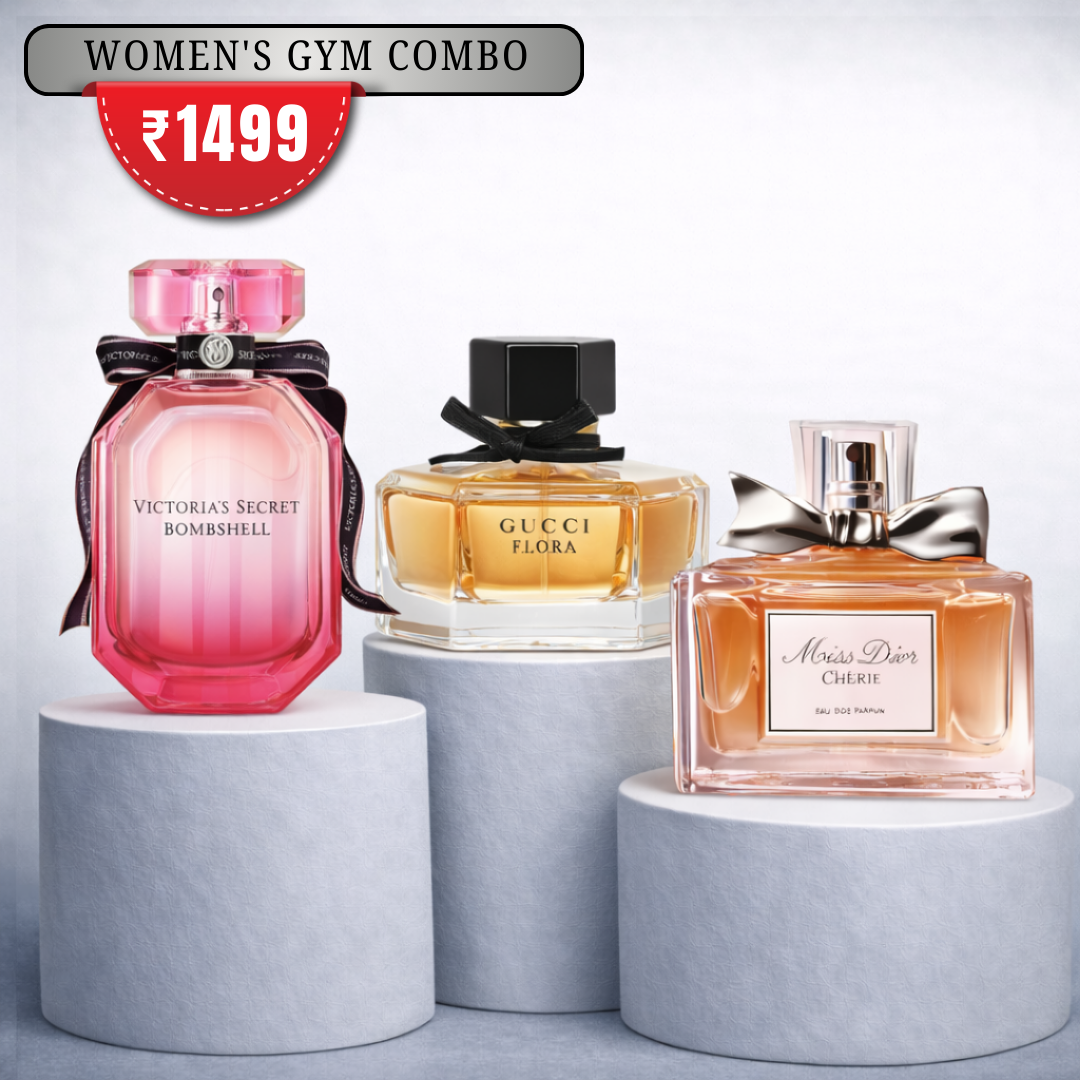 Women's Gym Combo 3 X 50ml