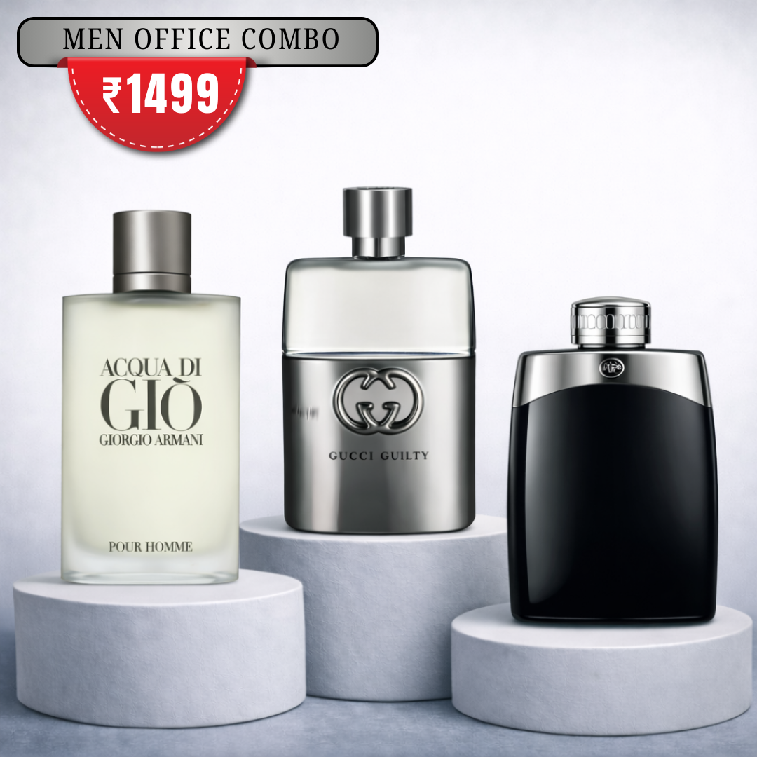 Men office combo - 3 x 50 ml