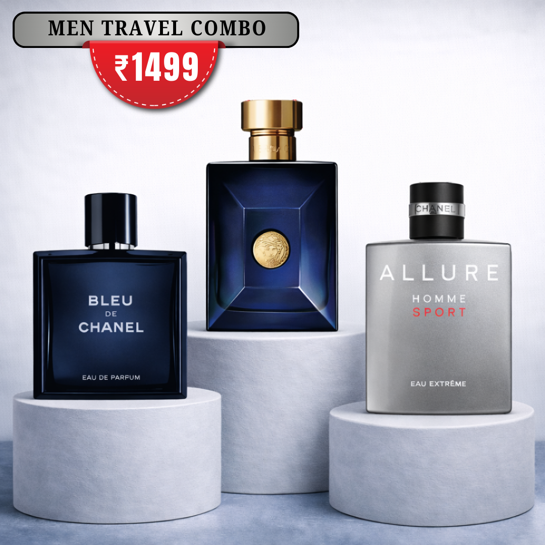 Men Travel Combo - 3 x 50ml