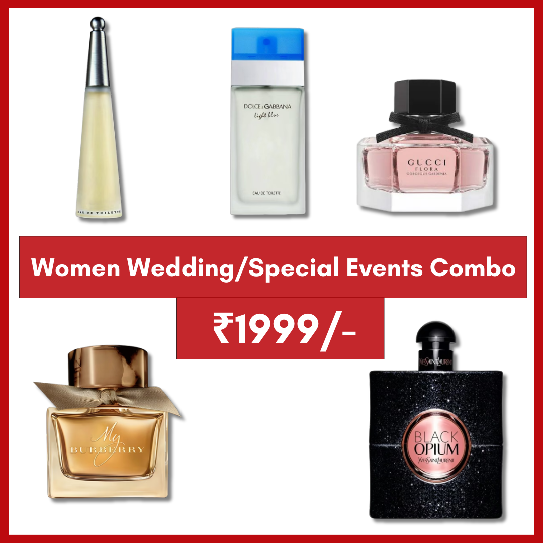 Women Wedding / Special Events Combo 30ml x 5perfumes