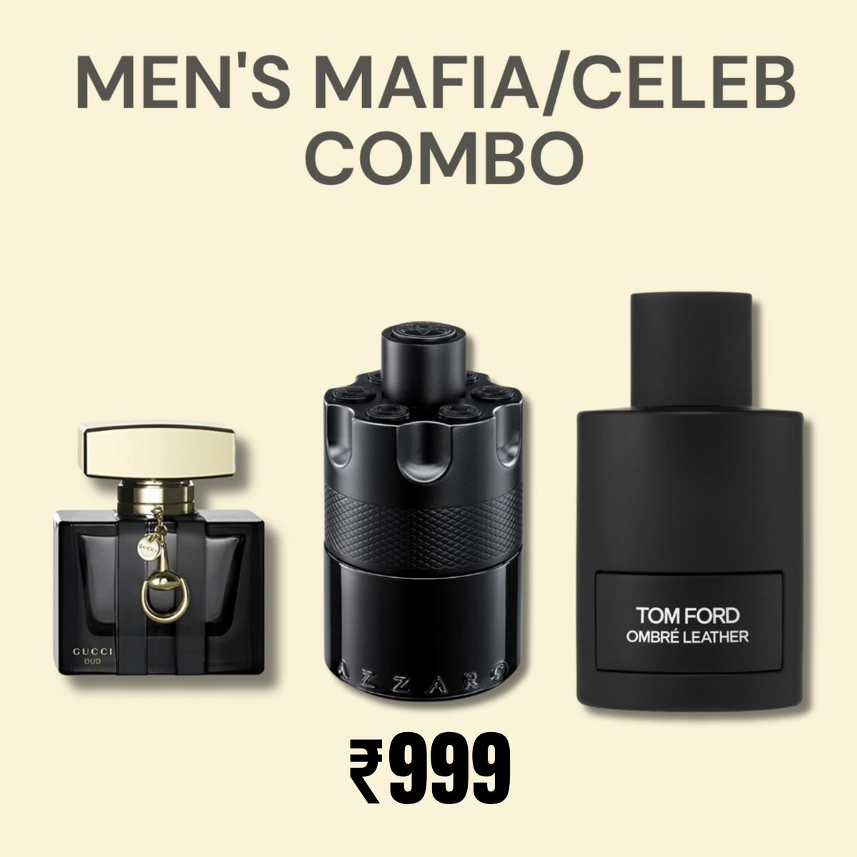 Men's Mafia/Celeb Combo - 3 x 30ml .