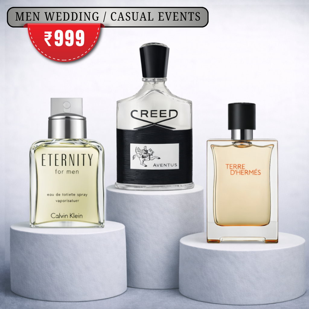 Men Wedding / Casual Events  - 3 x 30ml