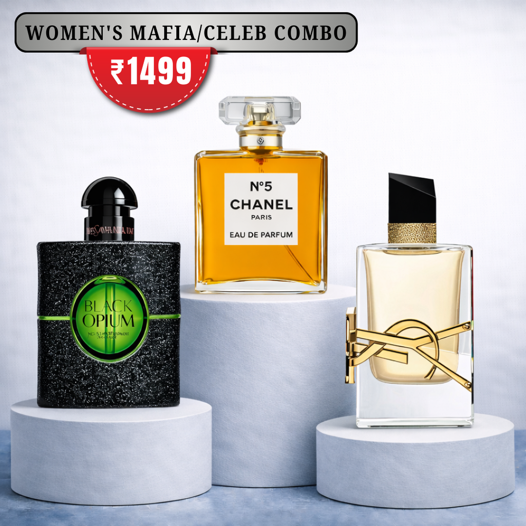 Women's Mafia/Celeb Combo 3 X 50ml