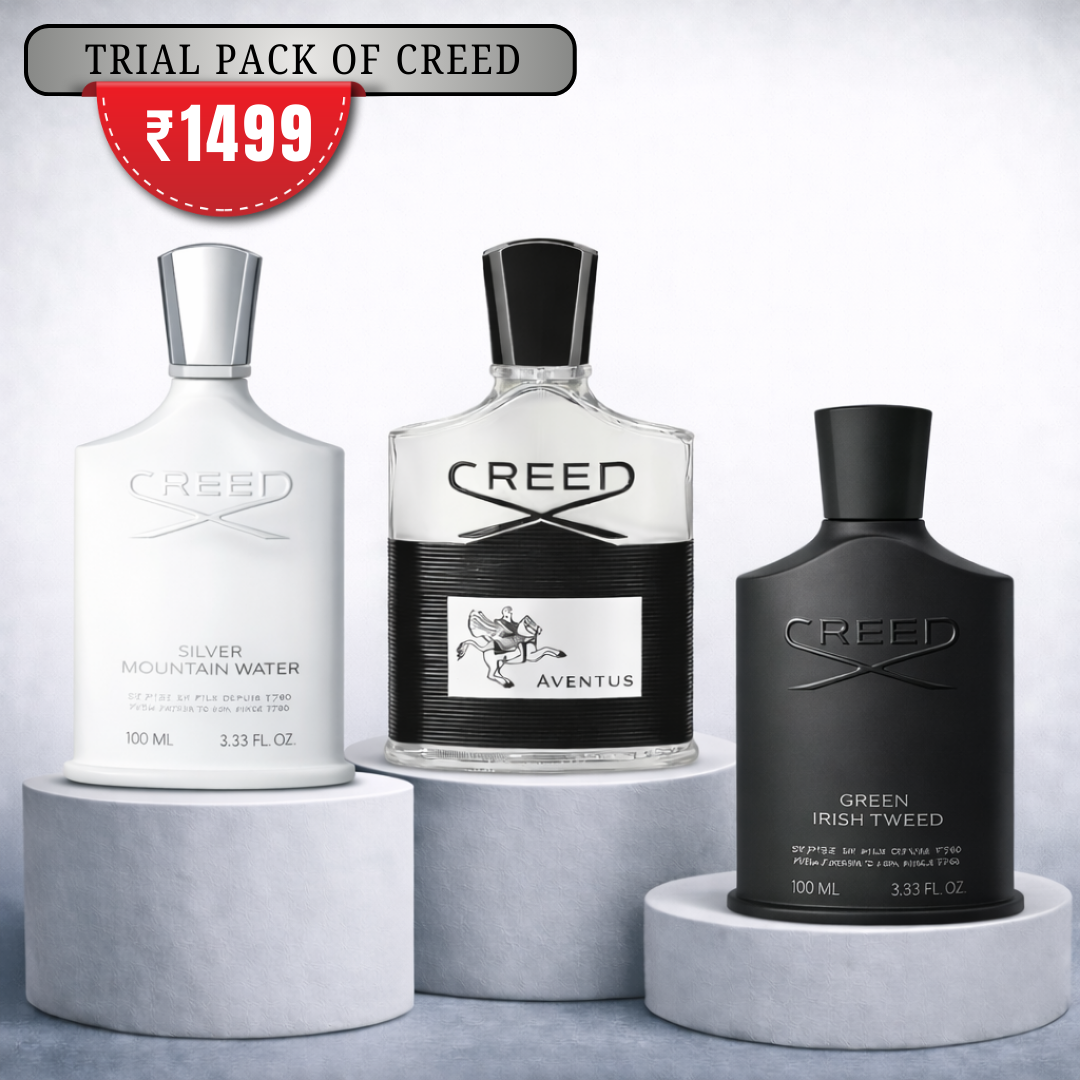 Trial Pack Of Creed 50ml X 3 Combo for Men.