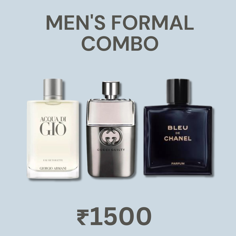 Men's Formal Combo 3 X 50ml .