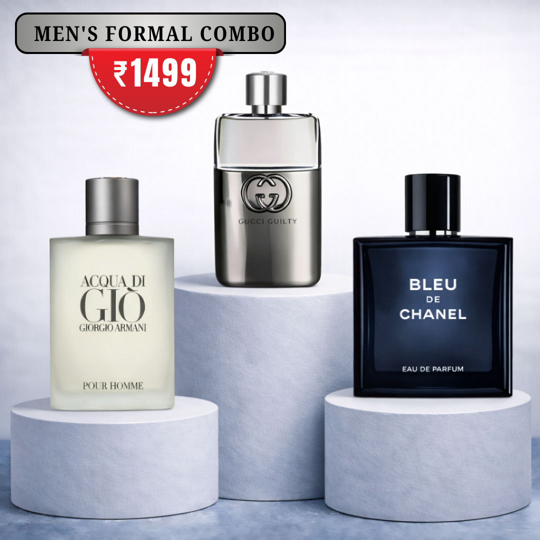 Men's Formal Combo 3 X 50ml