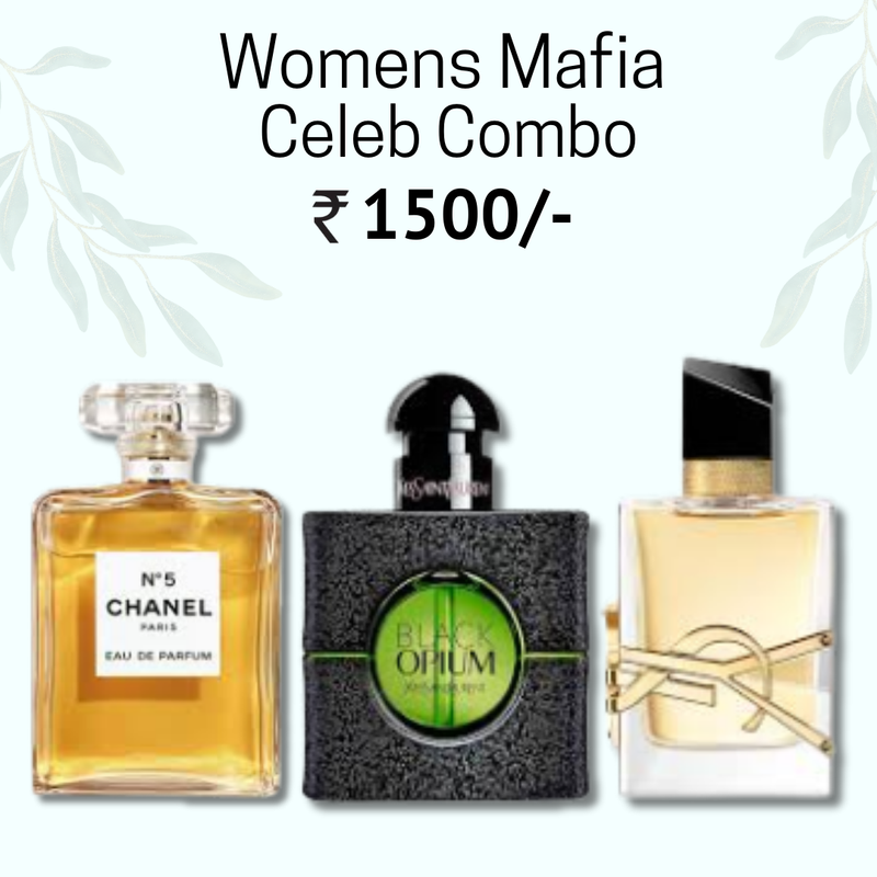 Women's Mafia/Celeb Combo 3 X 50ml .