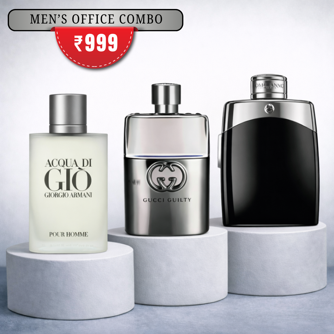 Men office combo  - 3 x 30 ml