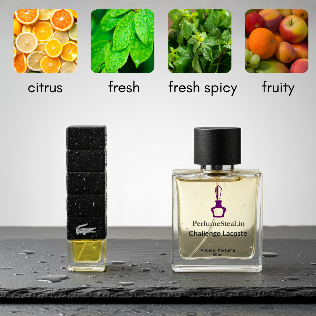 Challenge Lacoste Fragrances Inspired Perfume