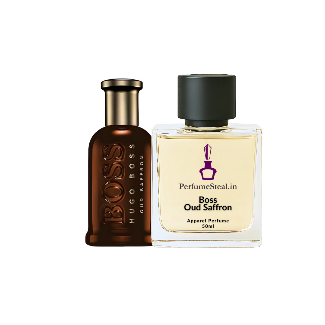 Booss Bottled Oud Saffron Inspired Perfume