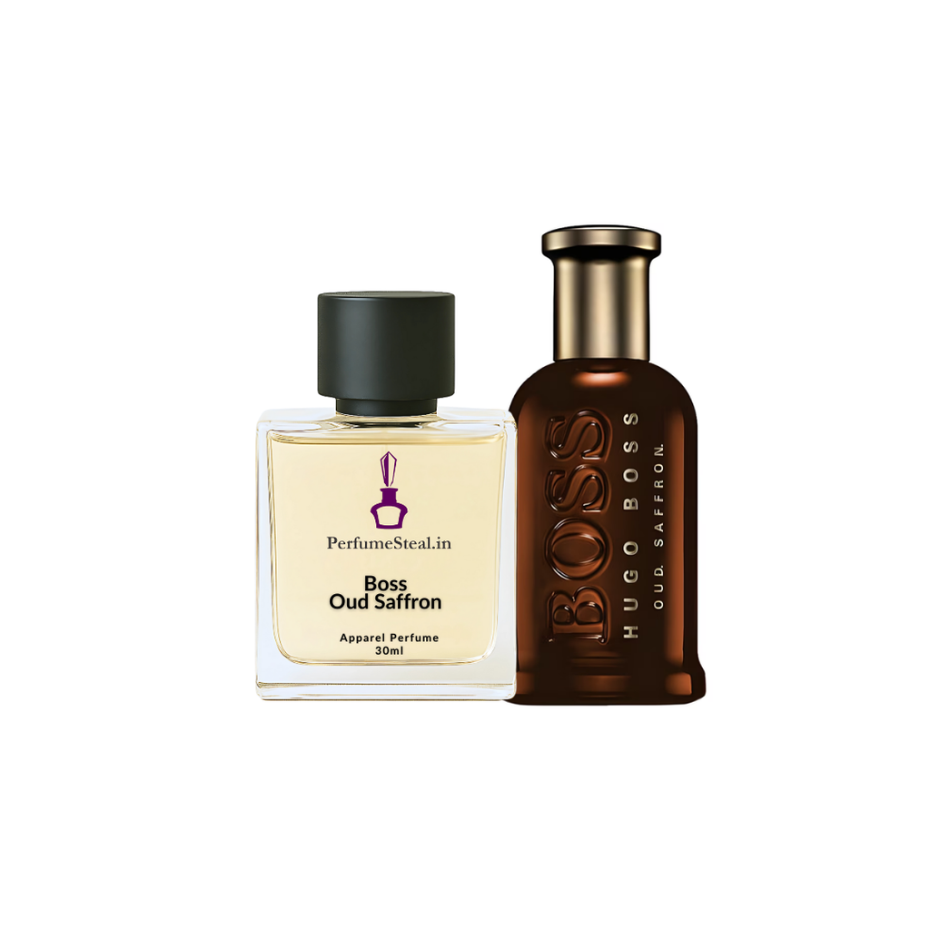 Booss Bottled Oud Saffron Inspired Perfume