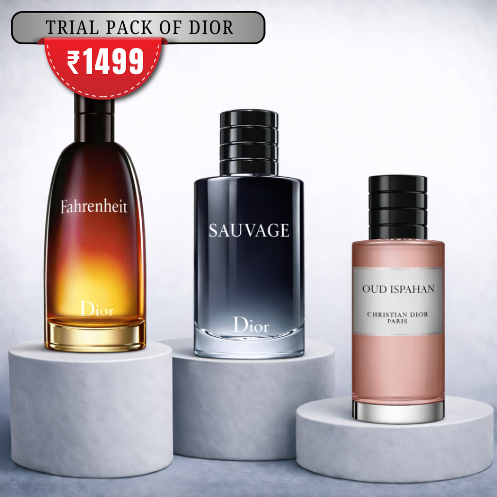 Trial Pack Of Dior 50ml X 3 Combo For Men.