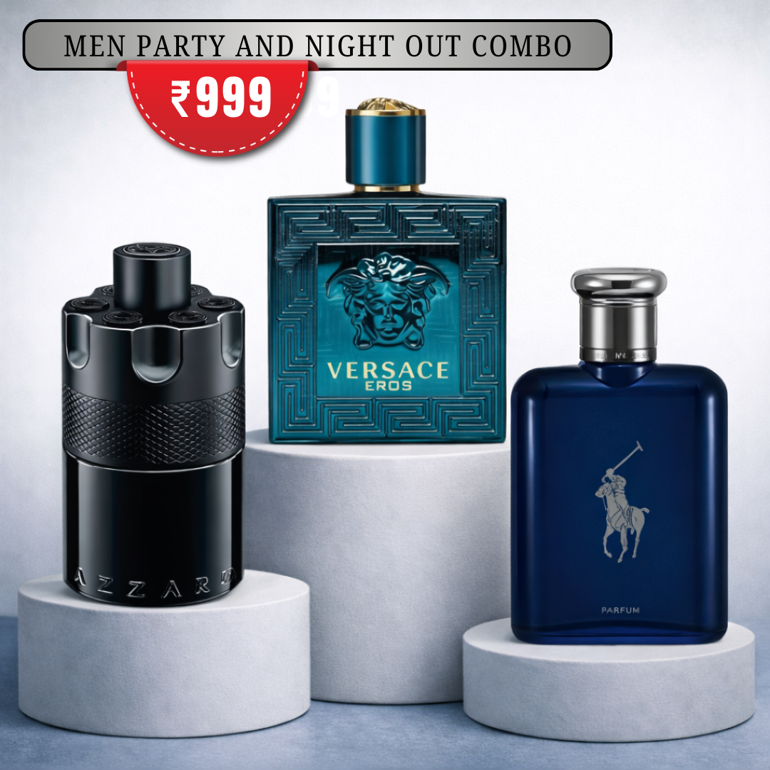 Men Party & Night out  - 3 x 30ml