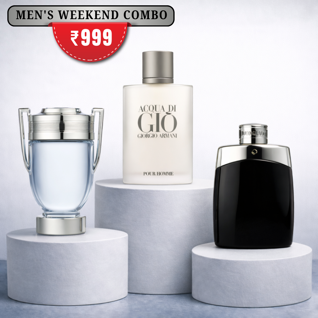 Men's Weekend Combo - 3 x 30ml