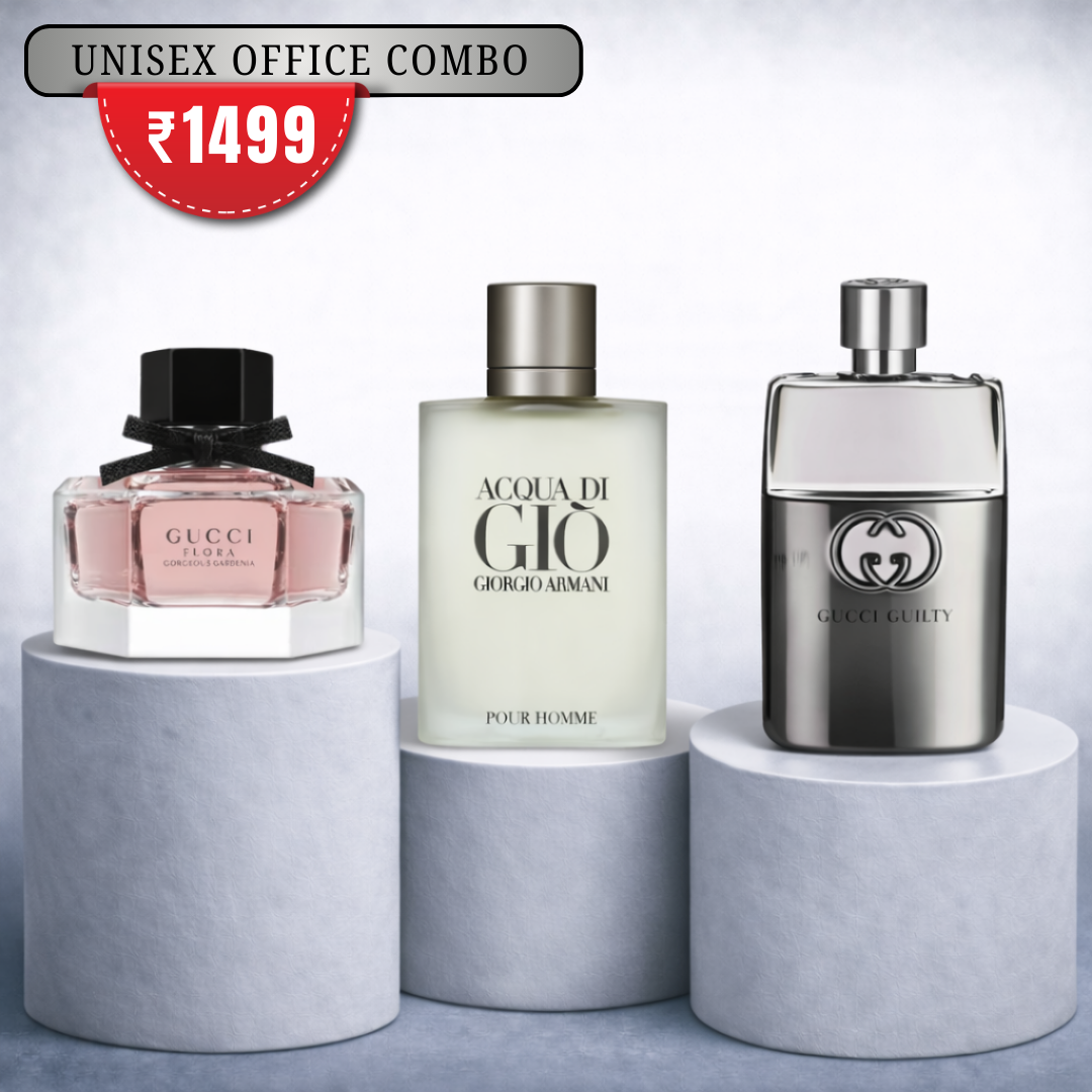 Unisex Office Combo - 3 x 50ml