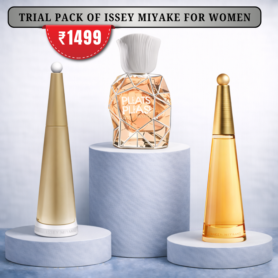 Trial Pack Of Issey Miyake 50ml X 3 Combo For Women.