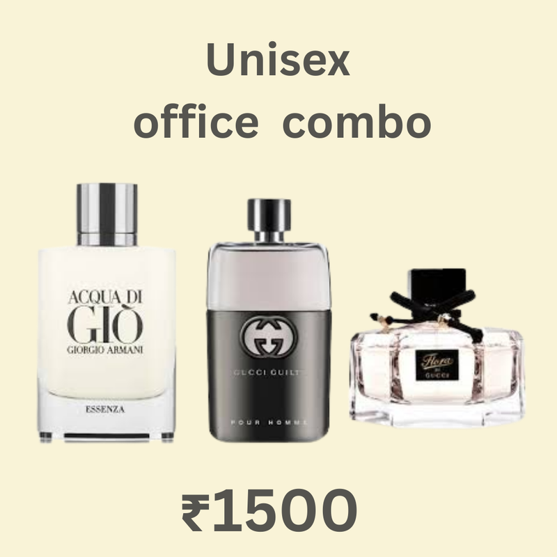 Unisex Office Combo - 3 x 50ml.