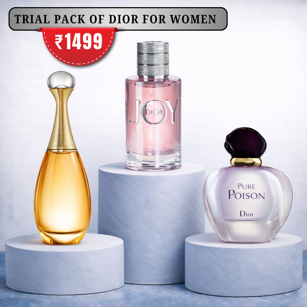 Trial Pack Of Dior 50ml X 3 Combo For Women.