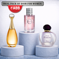 Trial Pack Of Dior 50ml X 3 Combo For Women.