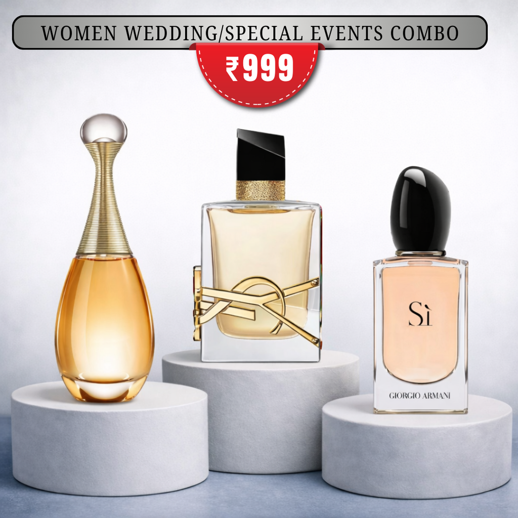 Women Wedding / Special Events Combo  - 3 x 30ml