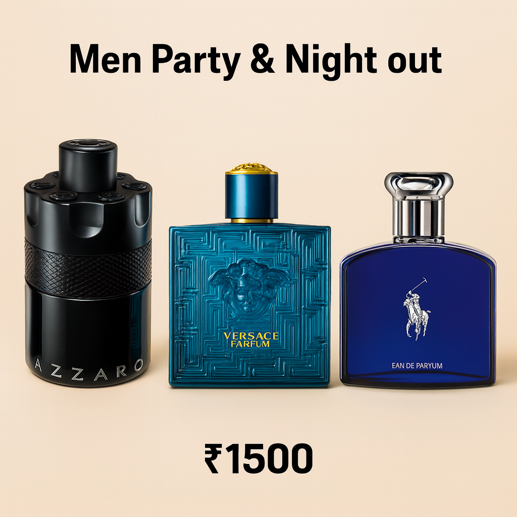 Men Party & Night out - 3 x 50ml.