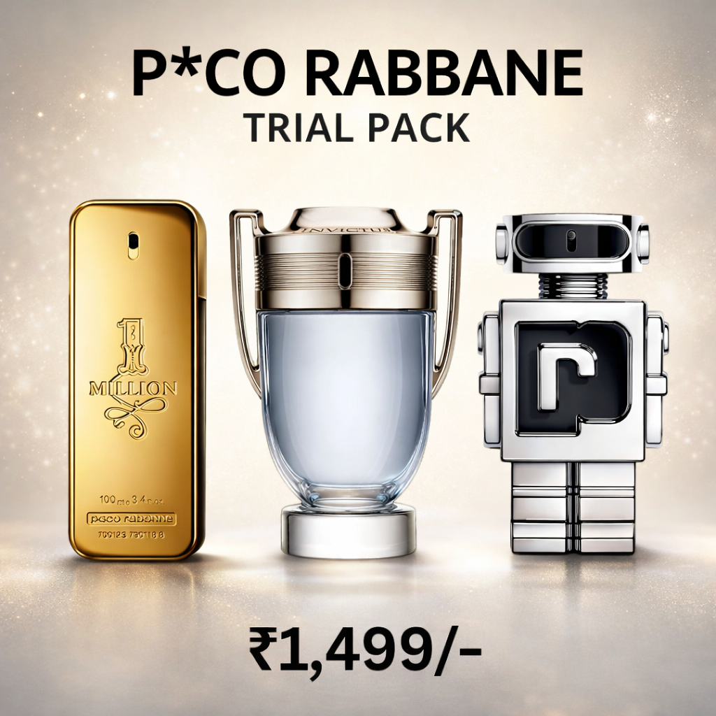 Trial Pack Of Paco Rabbane 50ml X 3 Combo for Men.