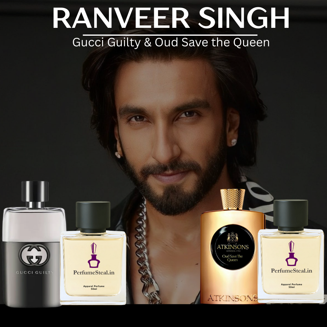 Ranveer Singh - Oud Save The Queen Atkinsons & Gucci Guilty 50ml Combo
