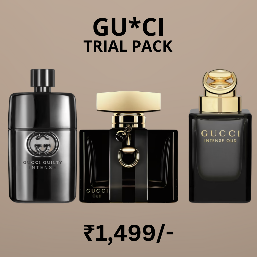 Trial pack of Gucci 50ml X 3 Combo For Men.