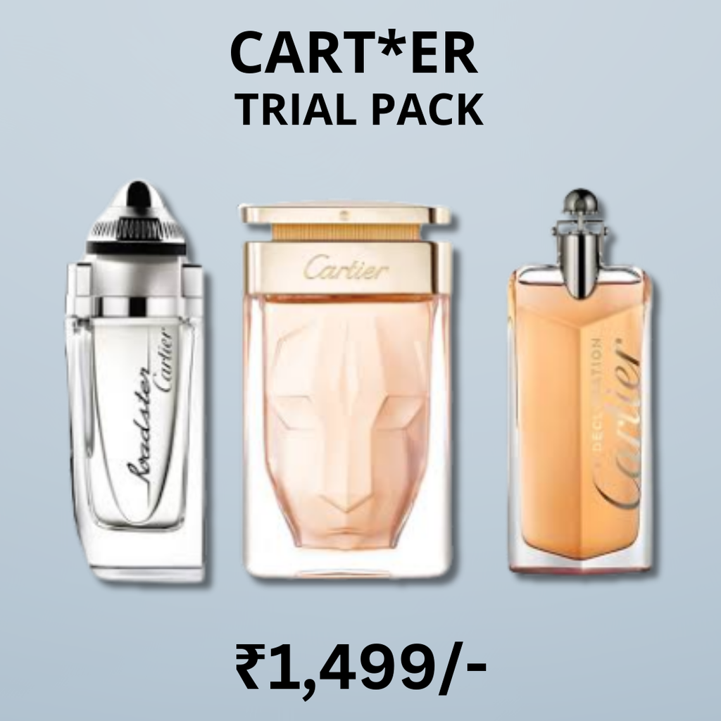 Trial Pack Of Cartier 50ml X 3 Combo For Men
