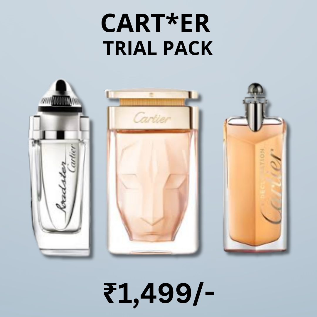 Trial Pack Of Cartier 50ml X 3 Combo For Men