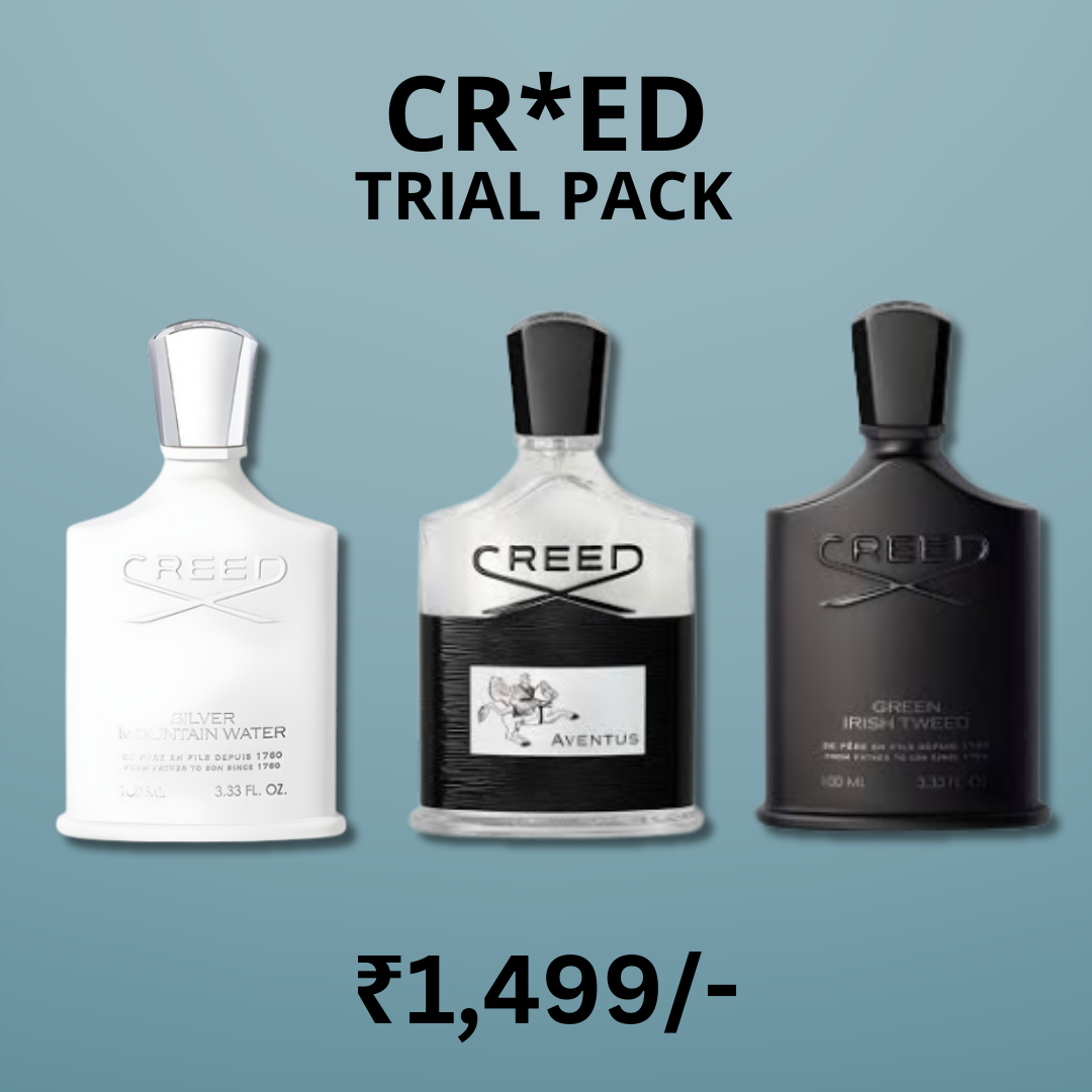 Trial Pack Of Creed 50ml X 3 Combo for Men.