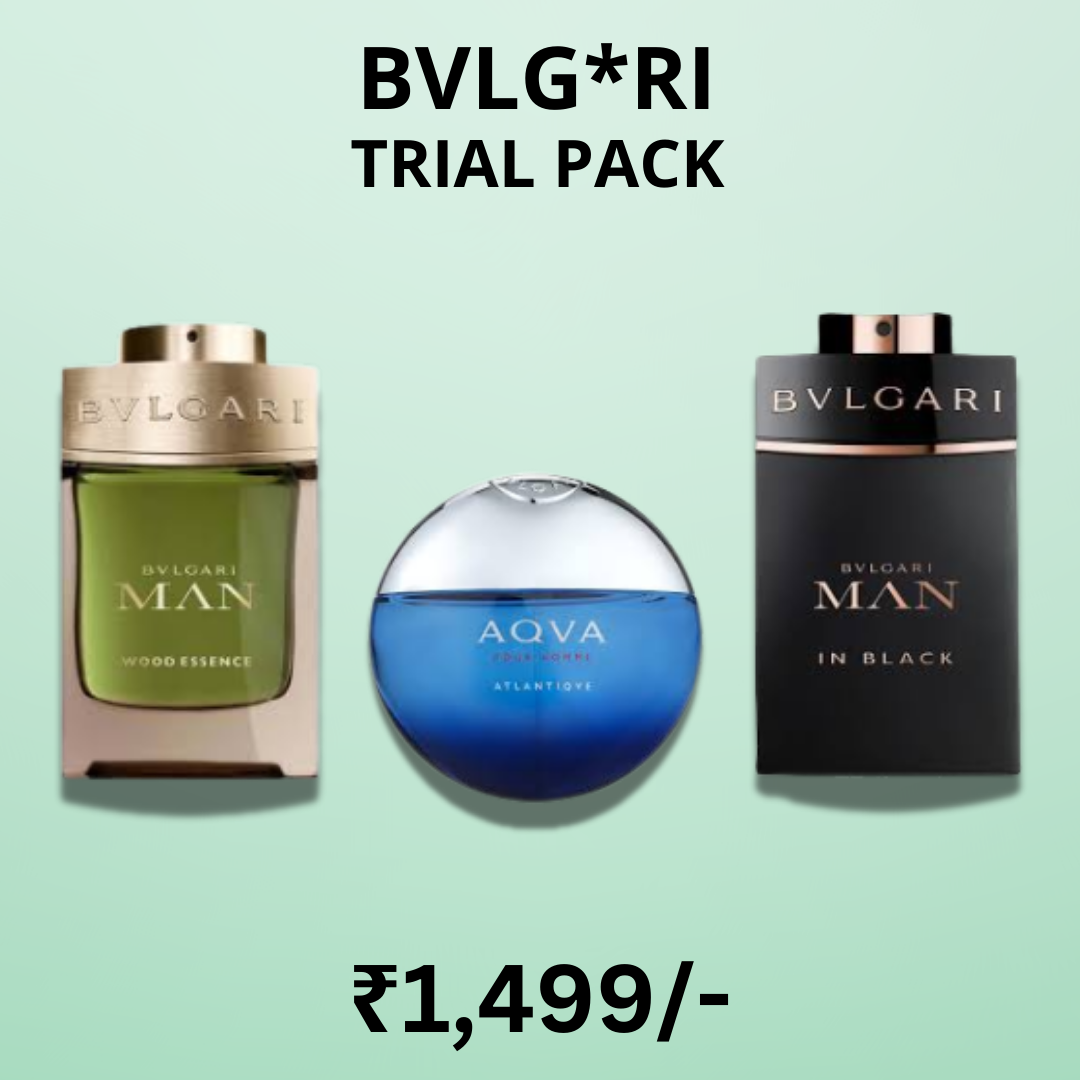 Trial Pack Of Bvlgari 50ml X 3 Combo For Men.