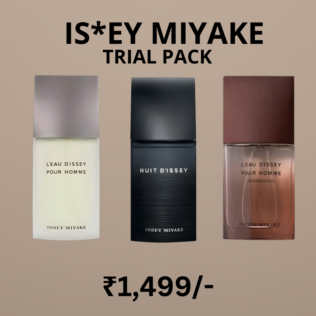 Trial Pack Of Issey Miyake 50ml X 3 Combo For Men