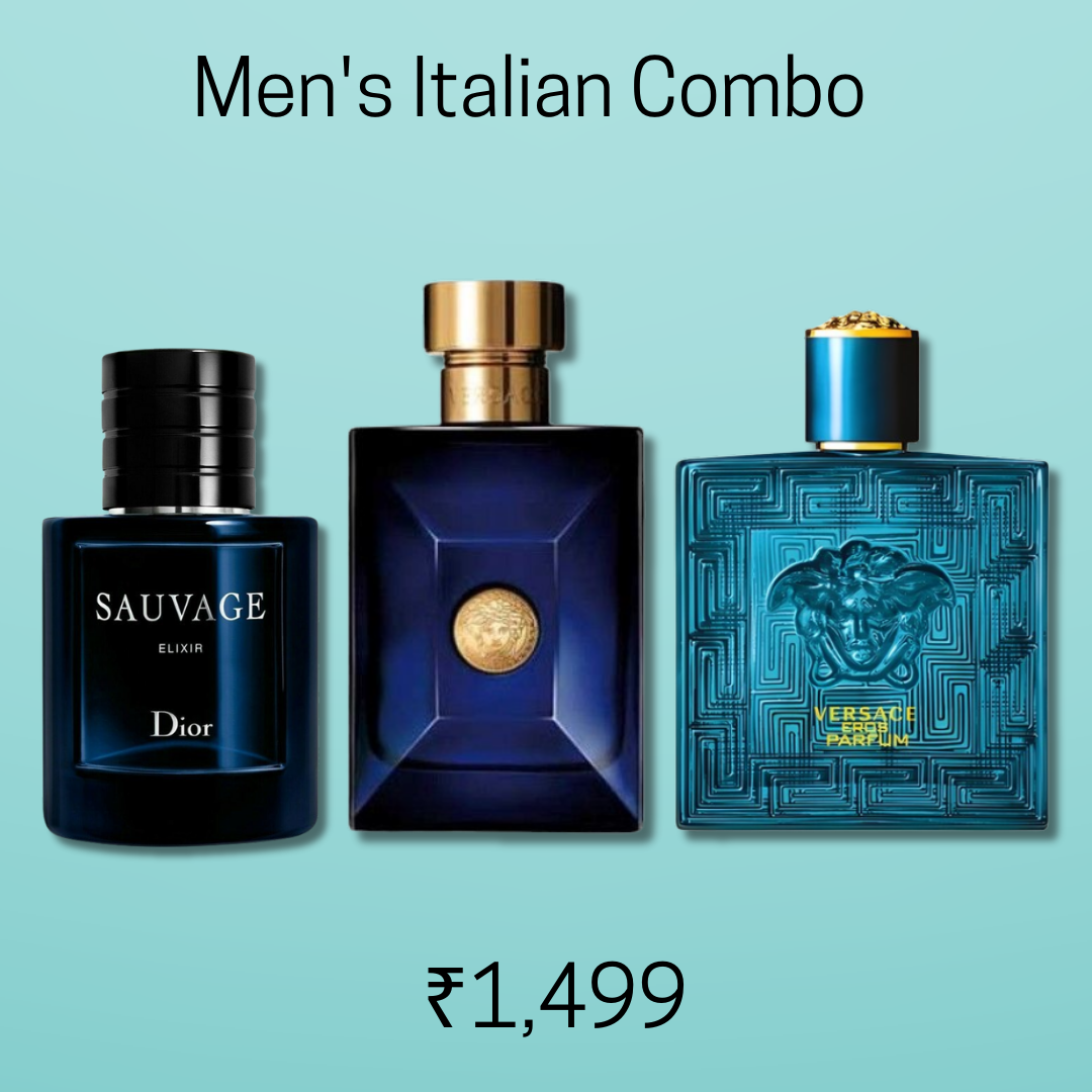 Men's Italian Combo 3 X 50ml.