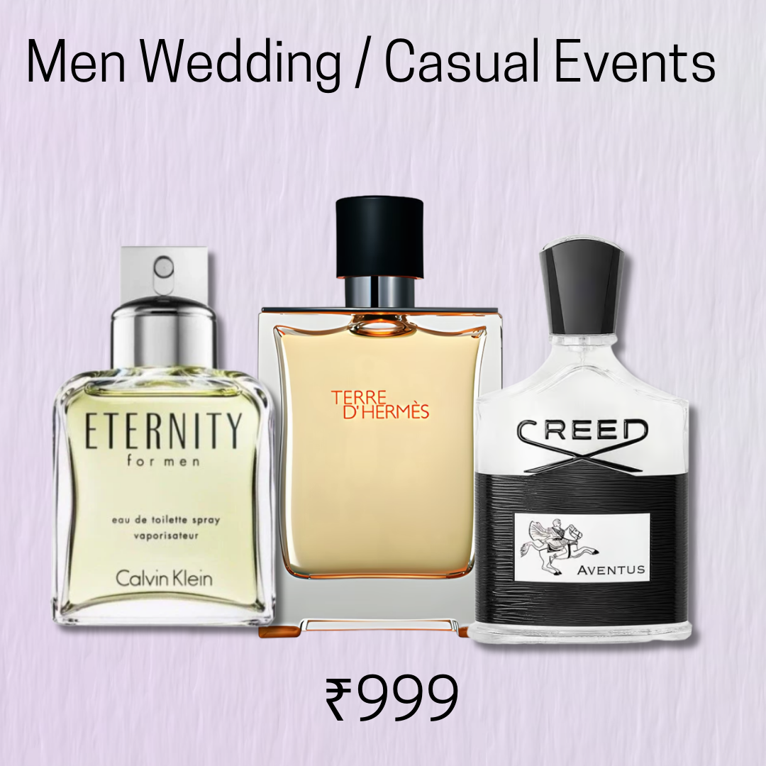 Men Wedding / Casual Events  - 3 x 30ml.